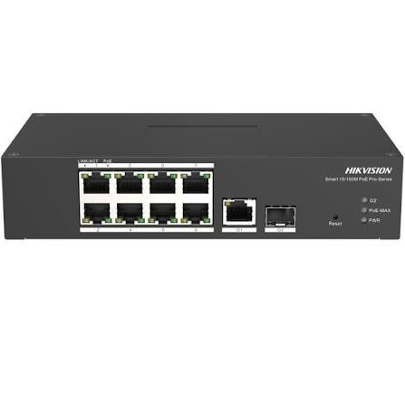 Switch PoE Industrial Hikvision DS-3T1310P-SI/HS 8P 110W Gigabit SFP -30°C